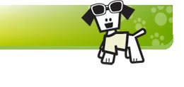 Ilustração Cão com Óculos